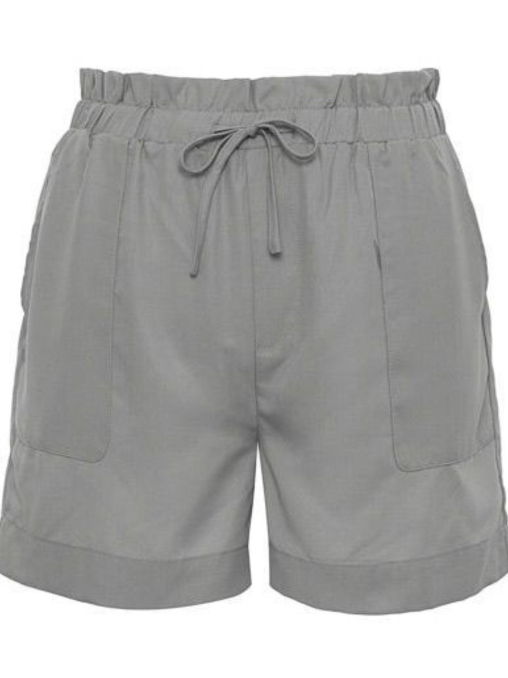 Gold Hawk Tencel Paper Bag Shorts (Steeple Gray)